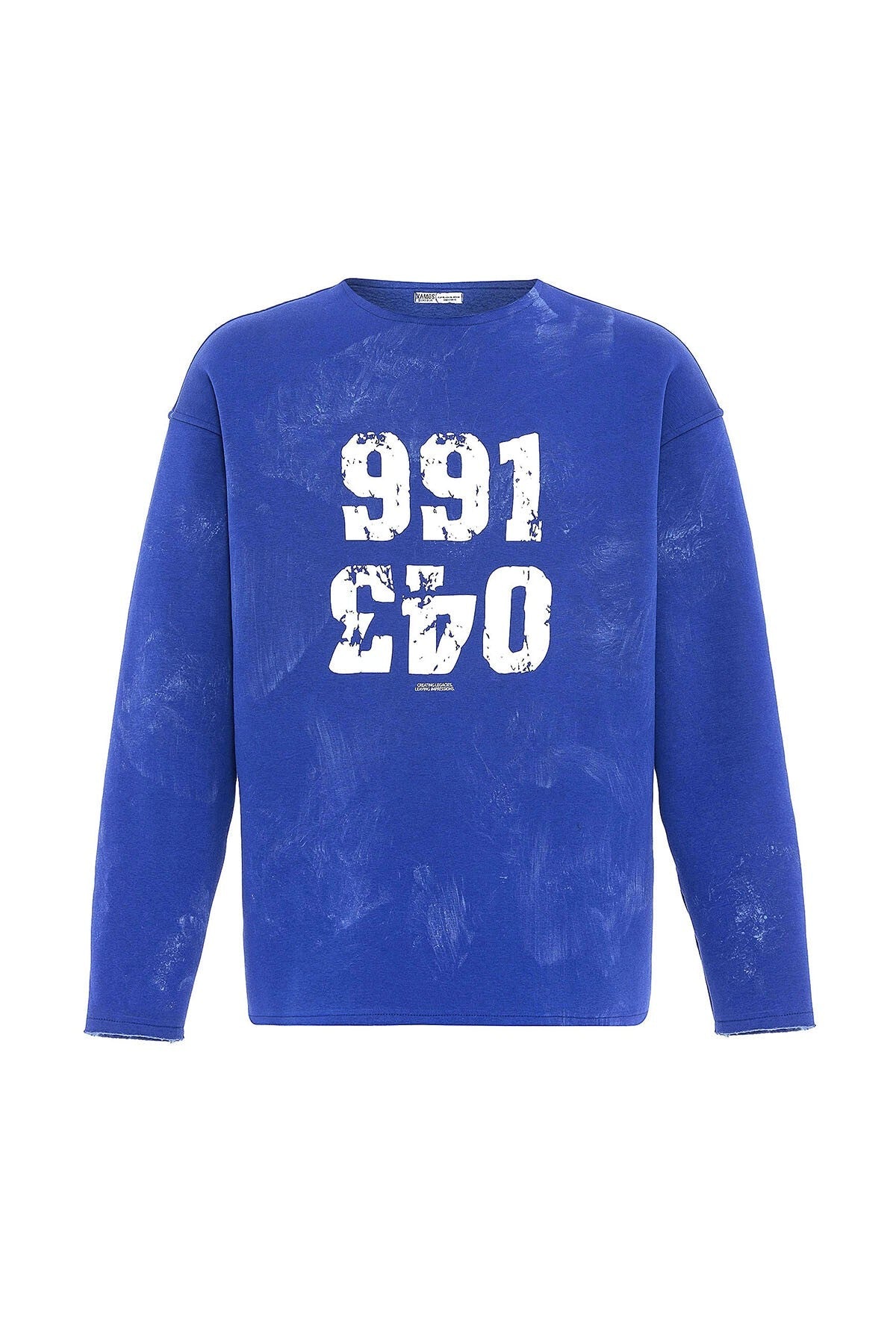 Printed Oversized Sweatshirt