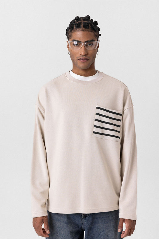 Oversized Sweatshirt with Pockets