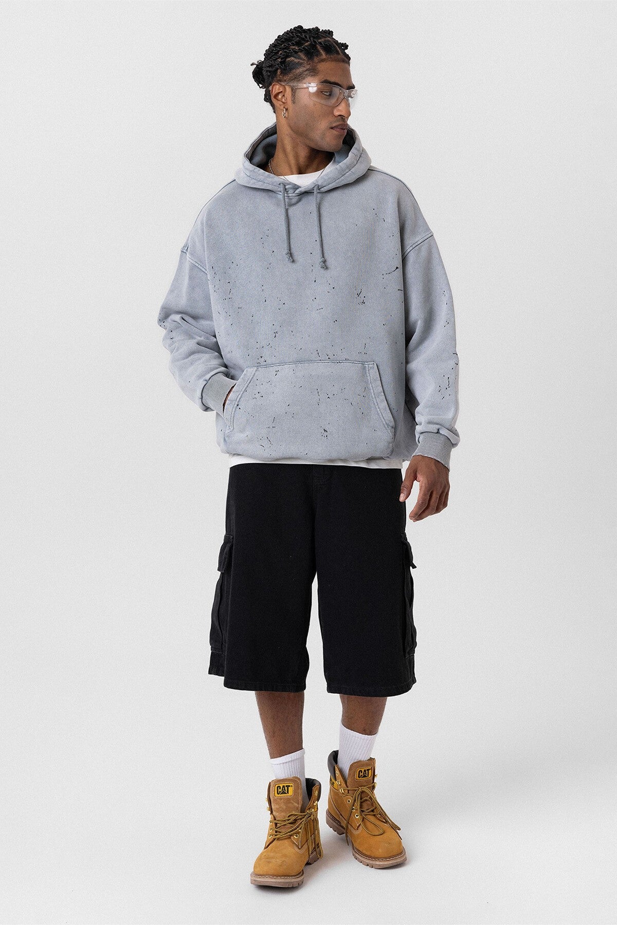 Premium Pre-Washed Oversized Hooded Sweatshirt
