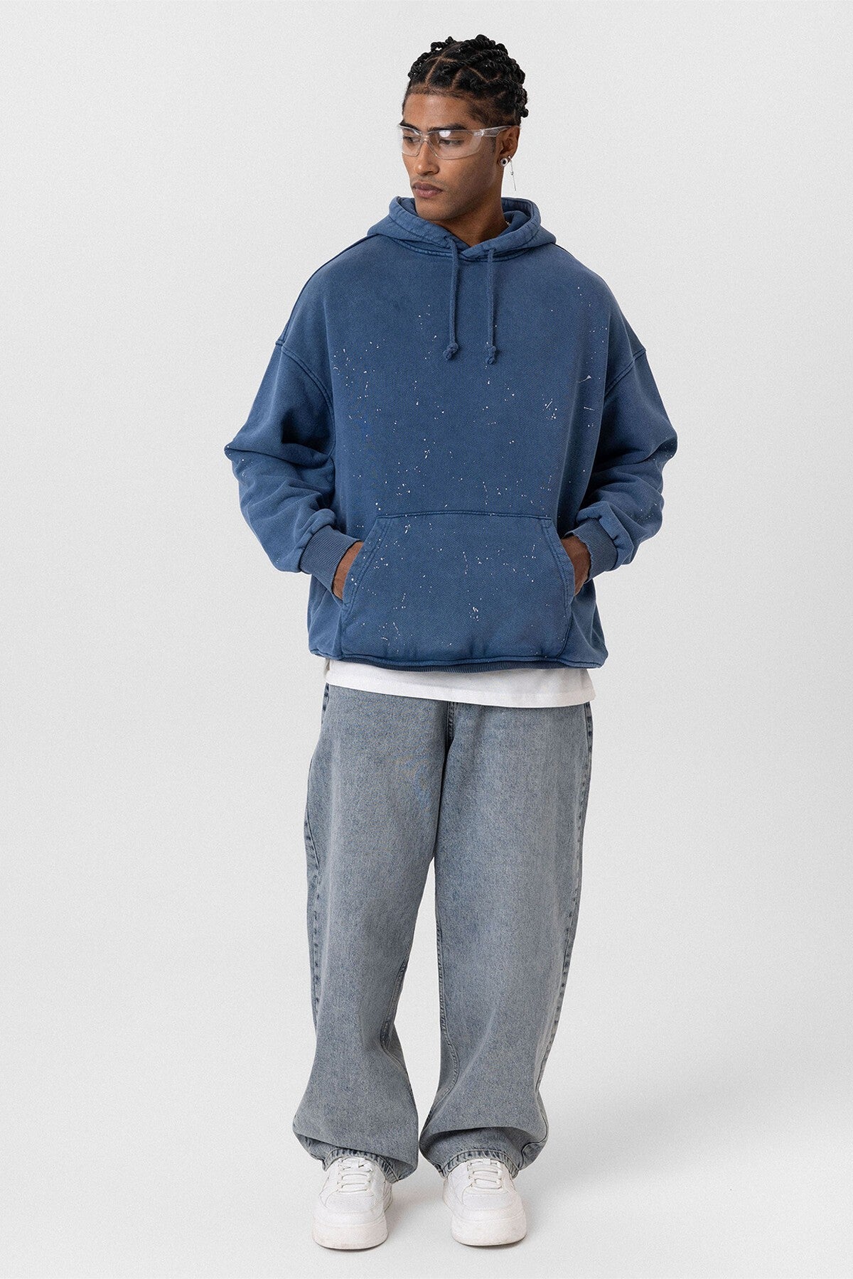 Premium Pre-Washed Oversized Hooded Sweatshirt
