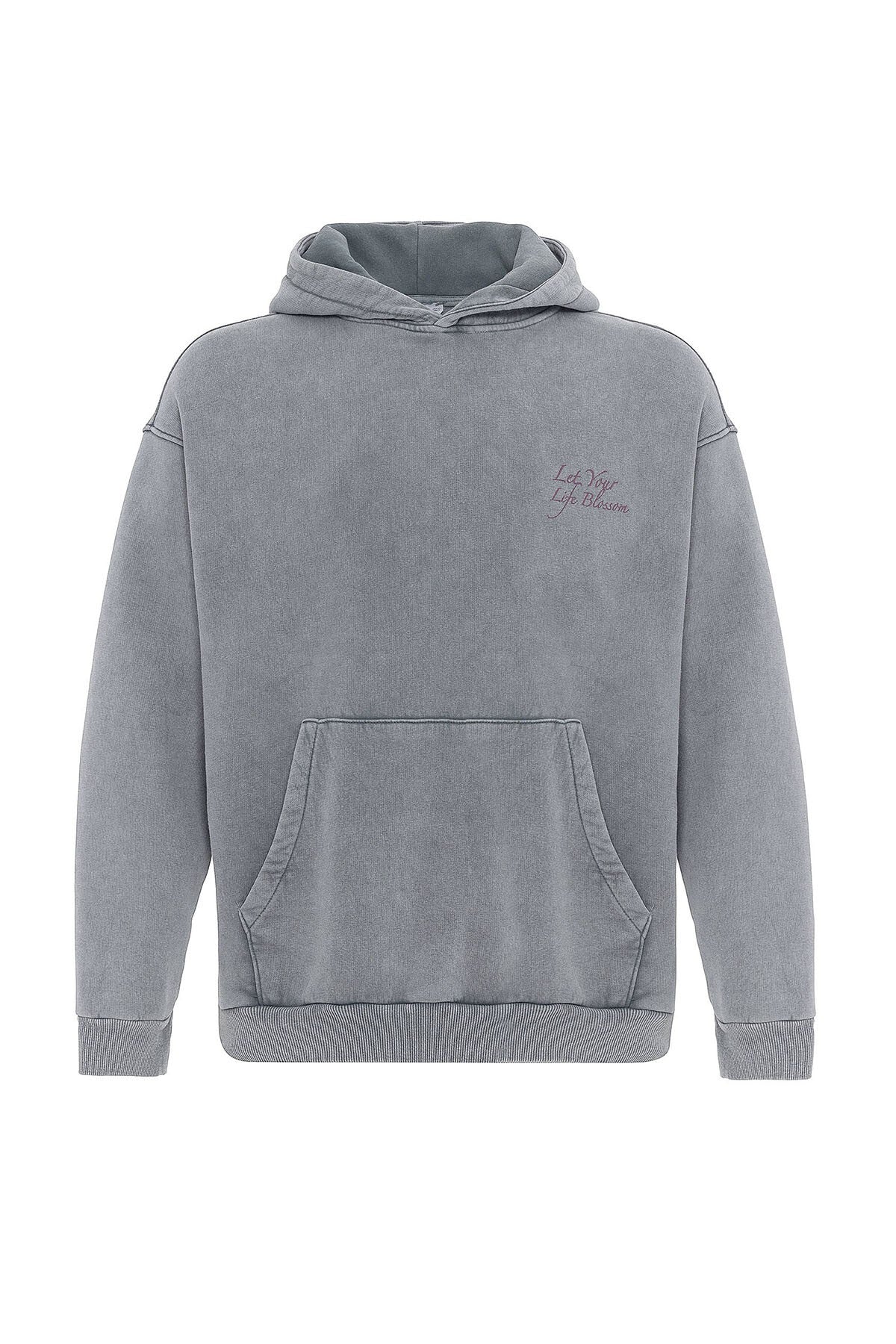Oversized Sweatshirt with Detailed Print