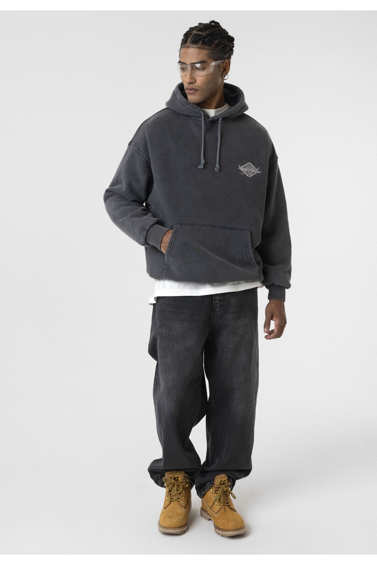 Oversized Sweatshirt with Back Print (Machine Washable)