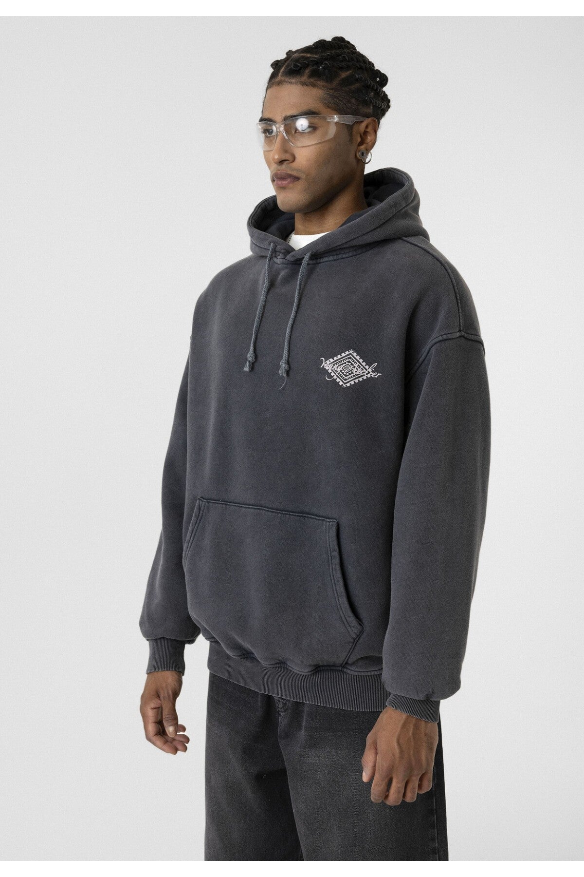 Oversized Sweatshirt with Back Print (Machine Washable)