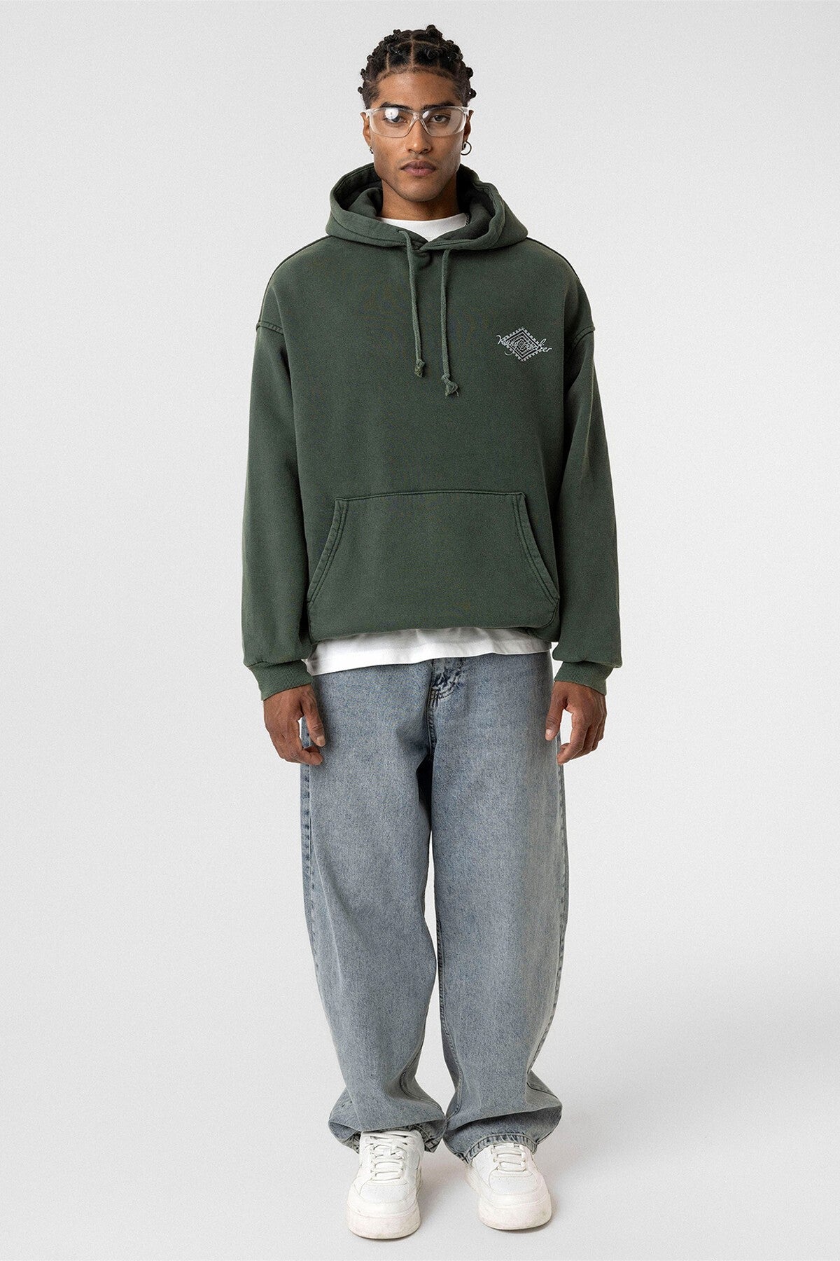 Oversized Sweatshirt with Back Print (Machine Washable)