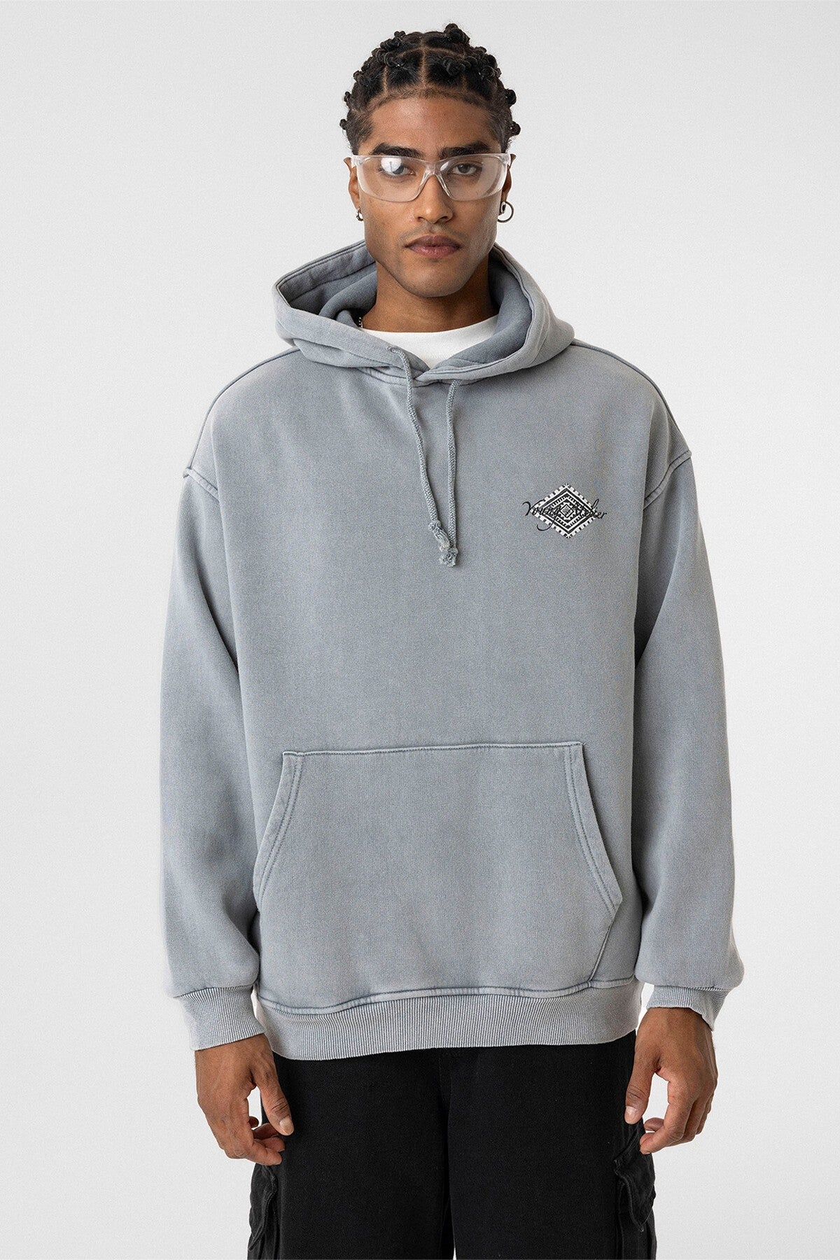 Oversized Sweatshirt with Back Print (Machine Washable)
