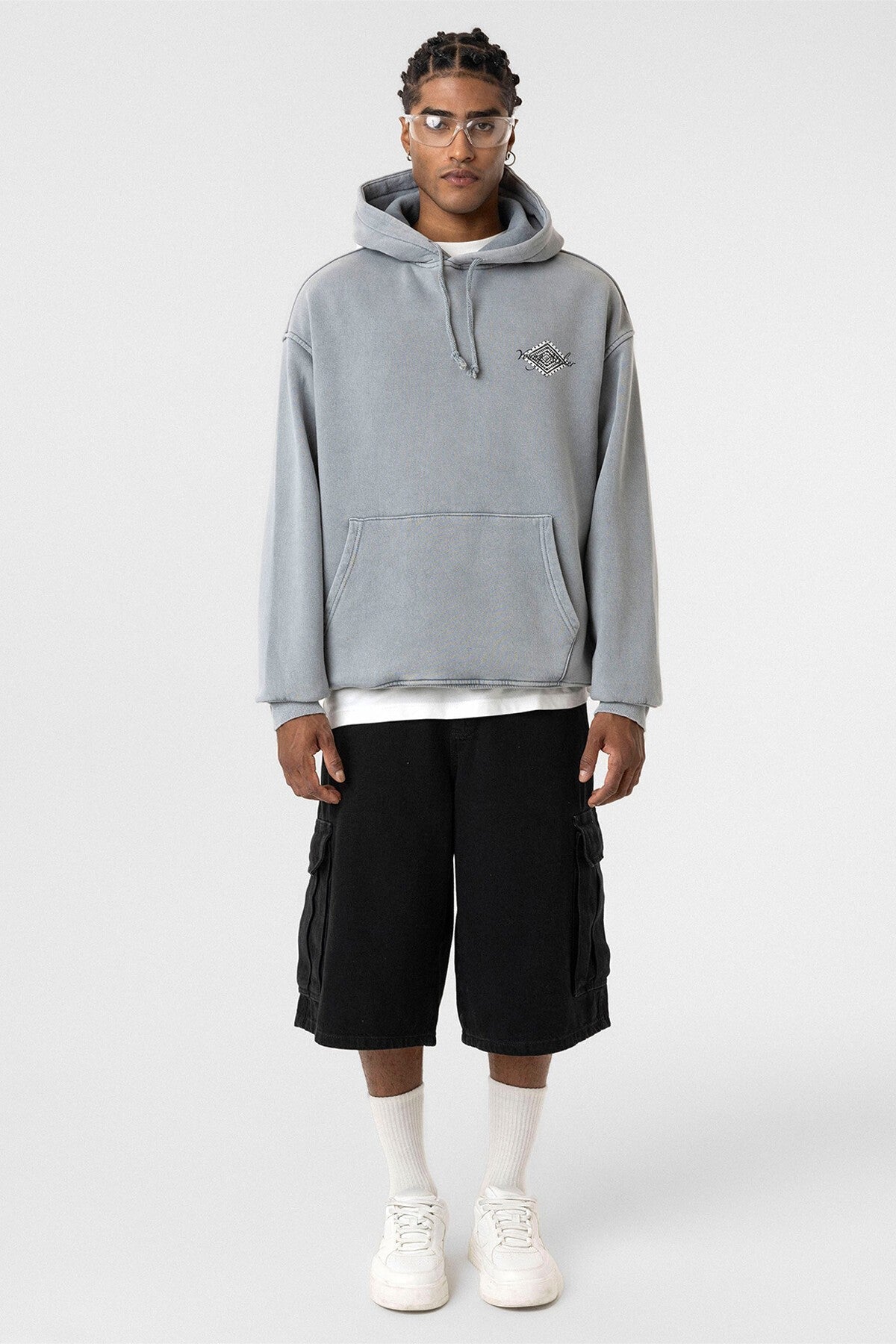 Oversized Sweatshirt with Back Print (Machine Washable)