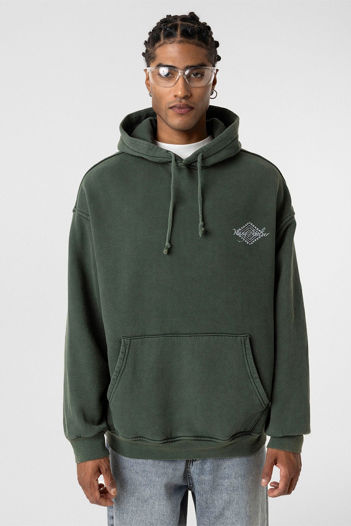 Oversized Sweatshirt with Back Print (Machine Washable)