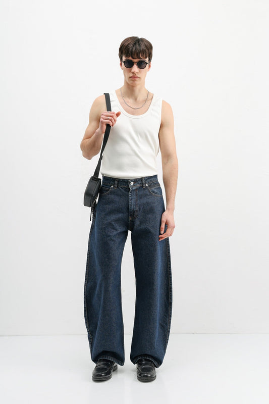 Balloon-Fit Jeans
