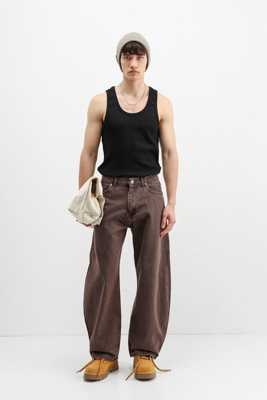 Balloon-Fit Jeans