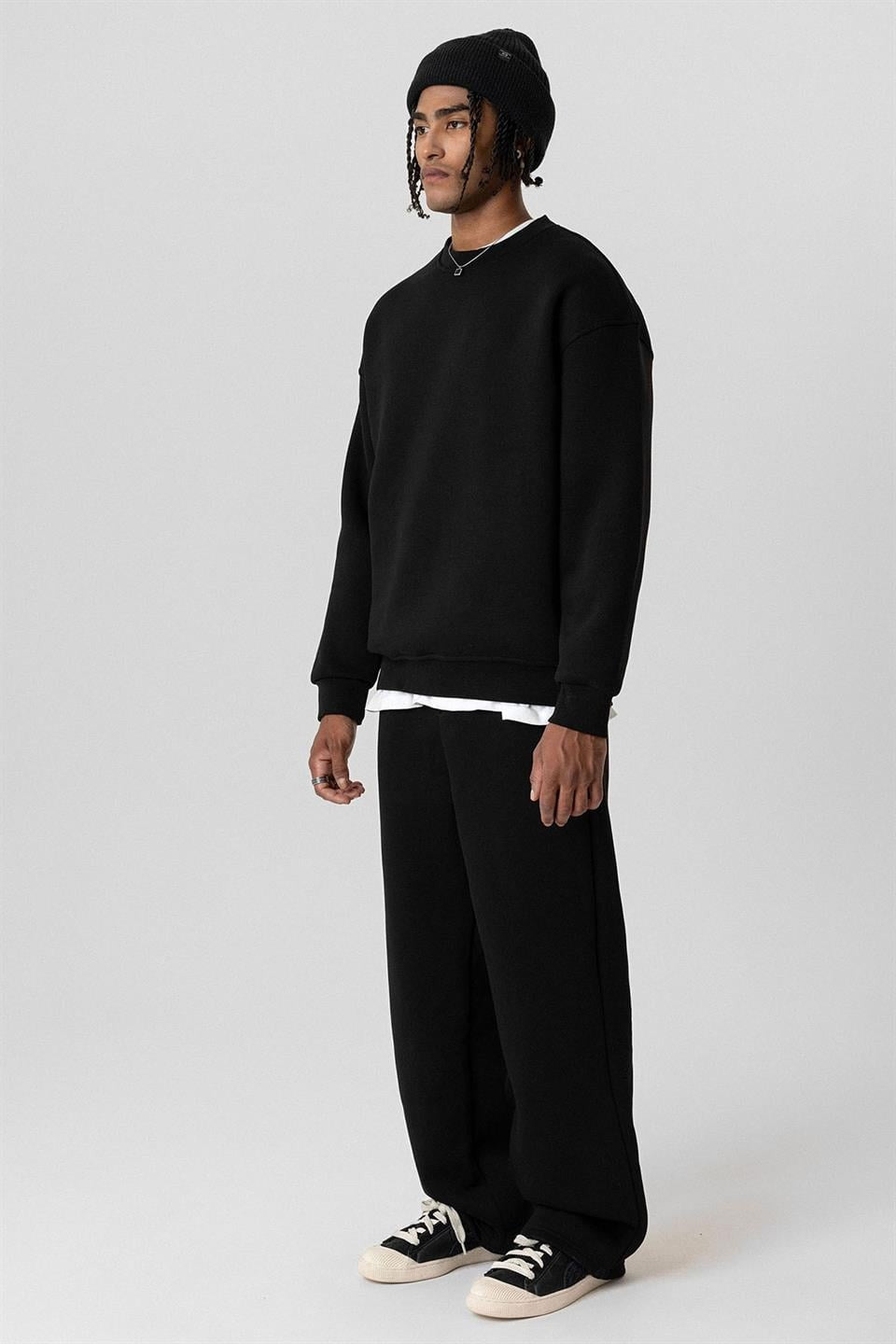Basic Oversized Sweatsuit Set