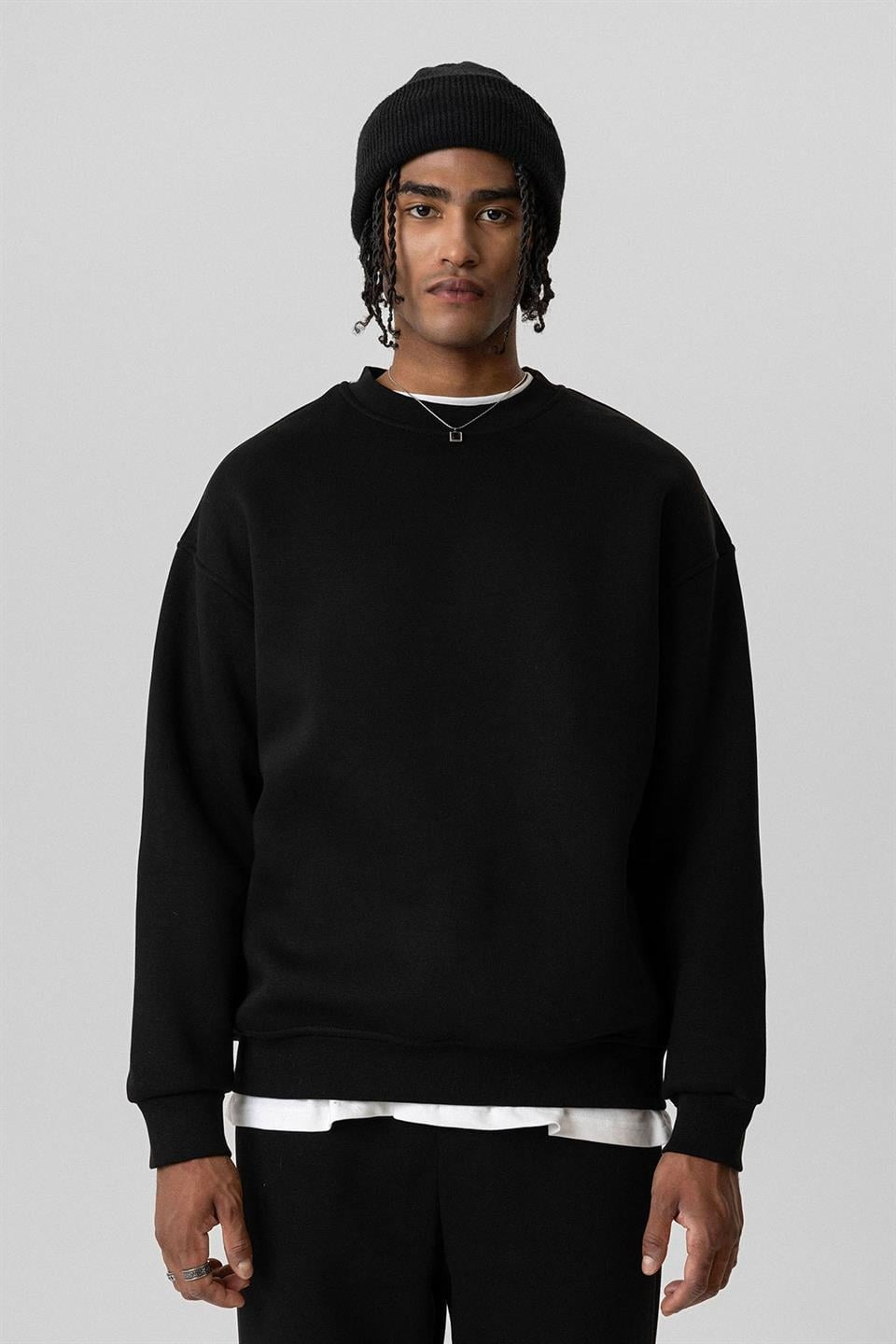 Basic Oversized Sweatsuit Set