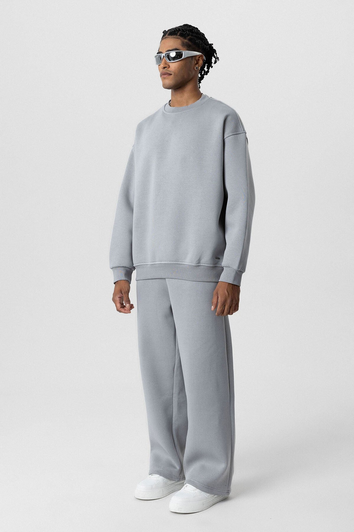Basic Oversized Sweatsuit Set