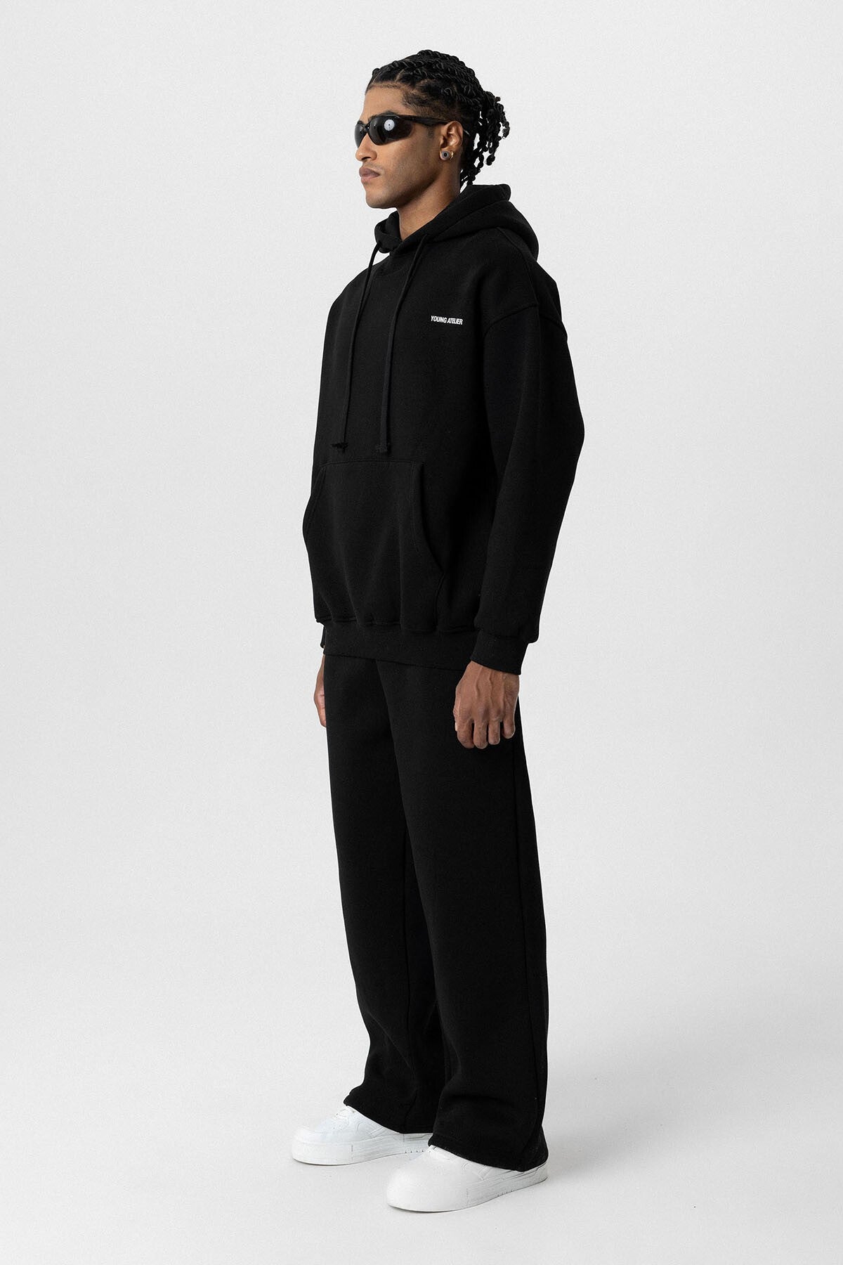 Young Atelier Printed Oversized Sweatsuit Set
