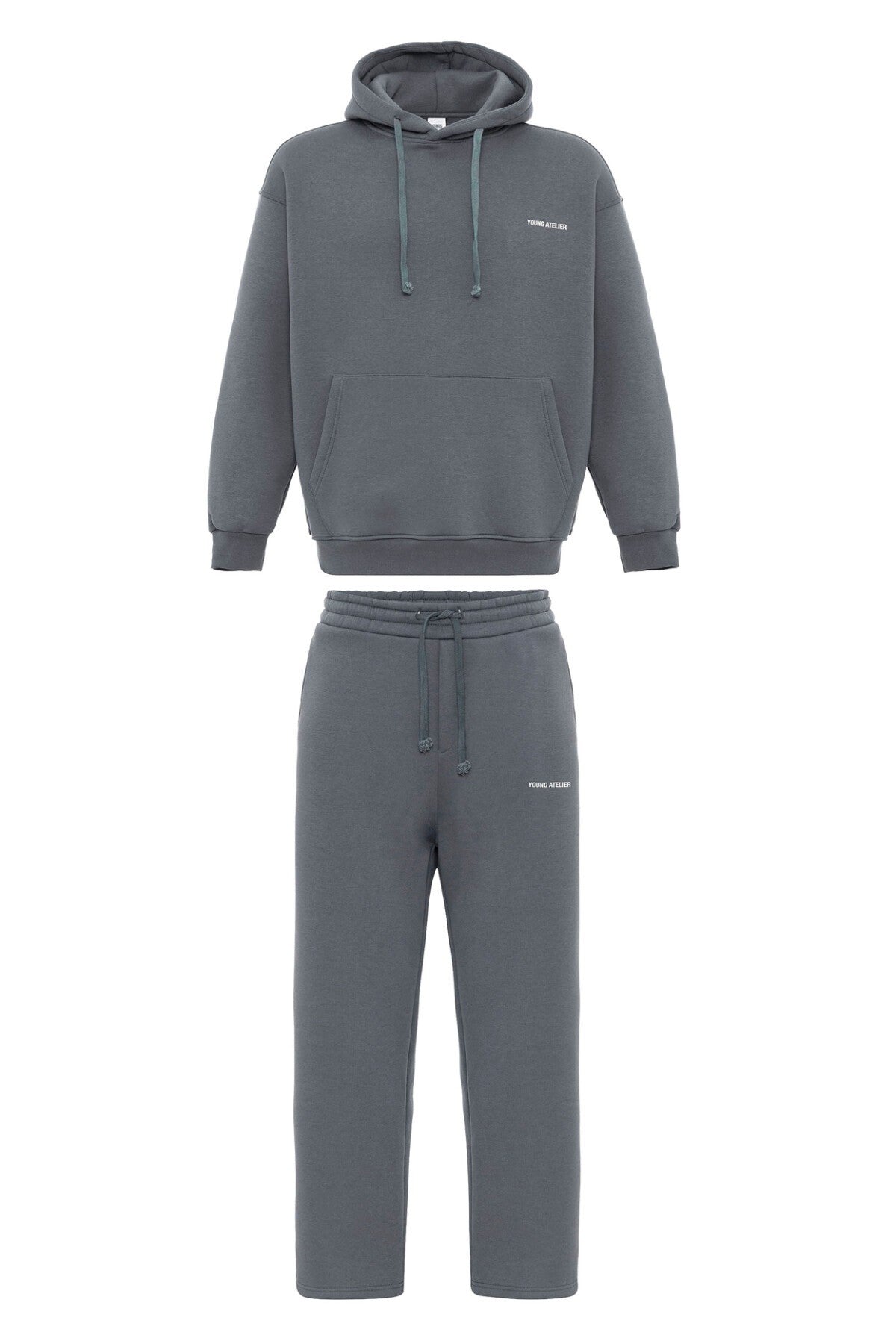 Young Atelier Printed Oversized Sweatsuit Set