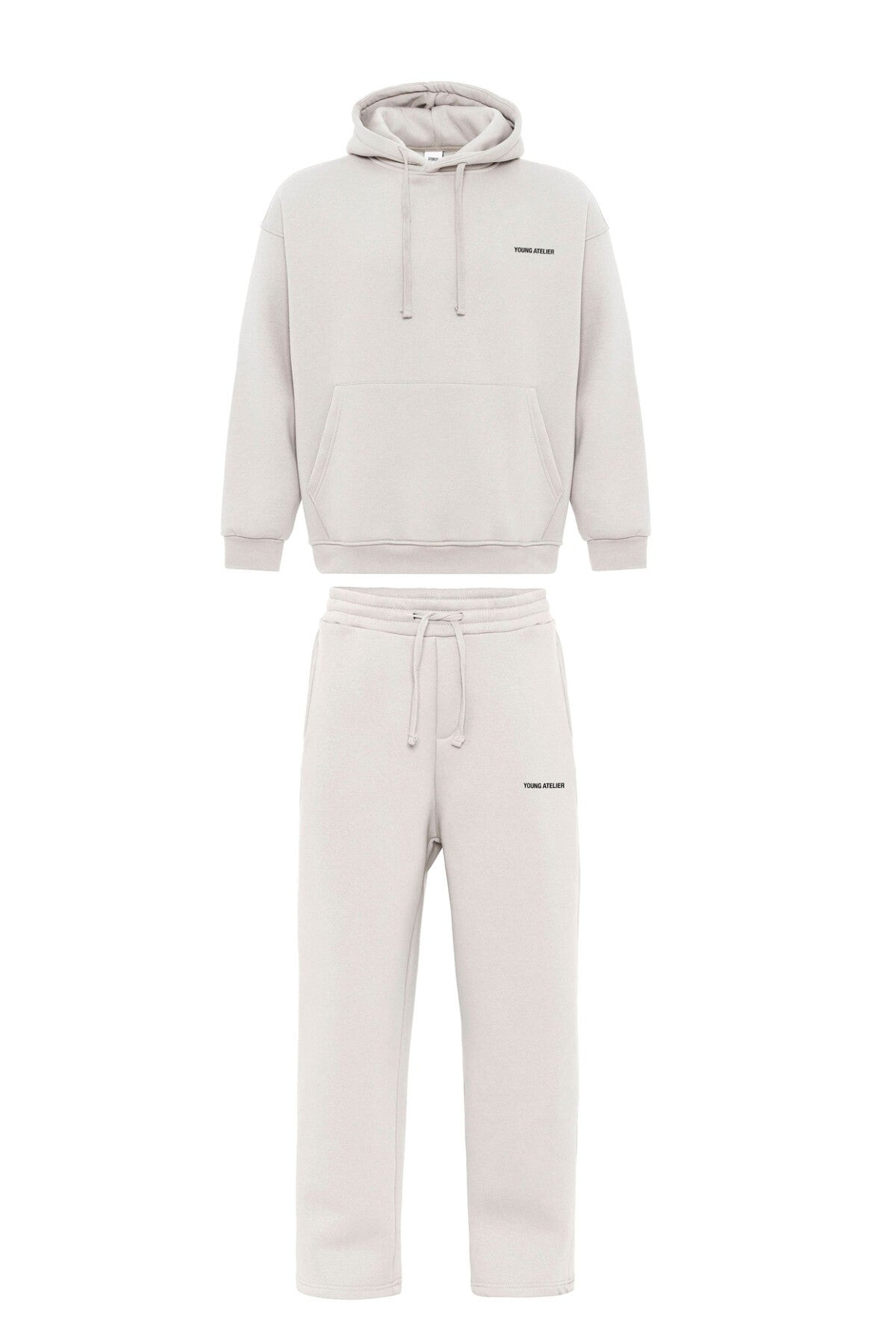 Young Atelier Printed Oversized Sweatsuit Set