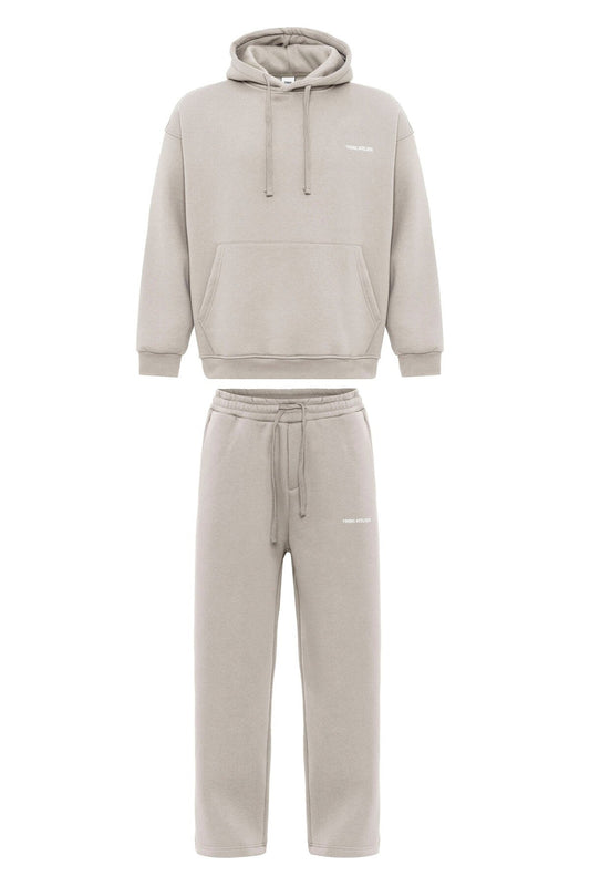 Young Atelier Printed Oversized Sweatsuit Set