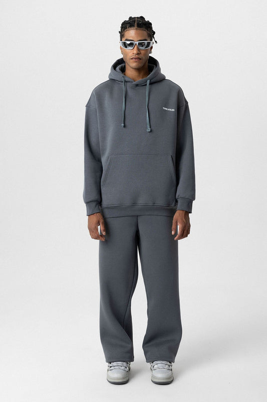 Young Atelier Printed Oversized Sweatsuit Set