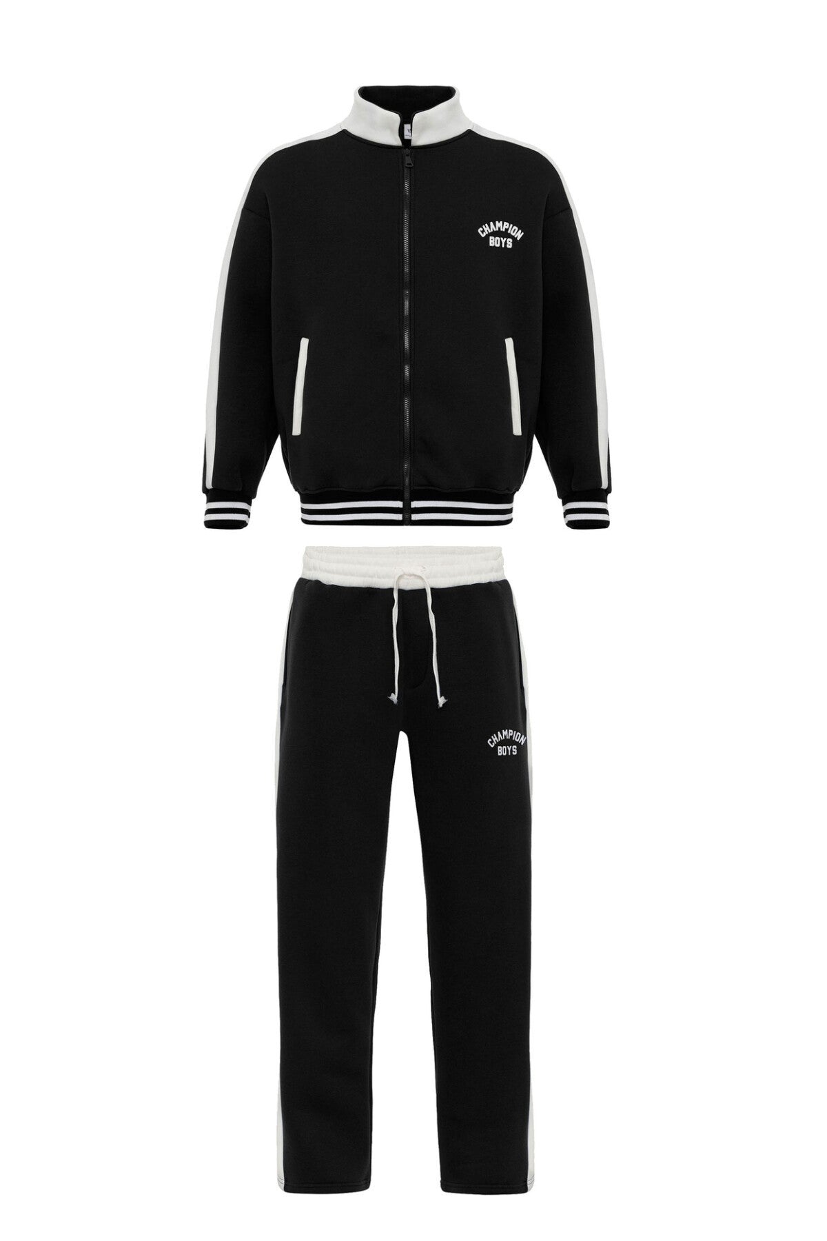 Printed Oversized Sweatsuit Set
