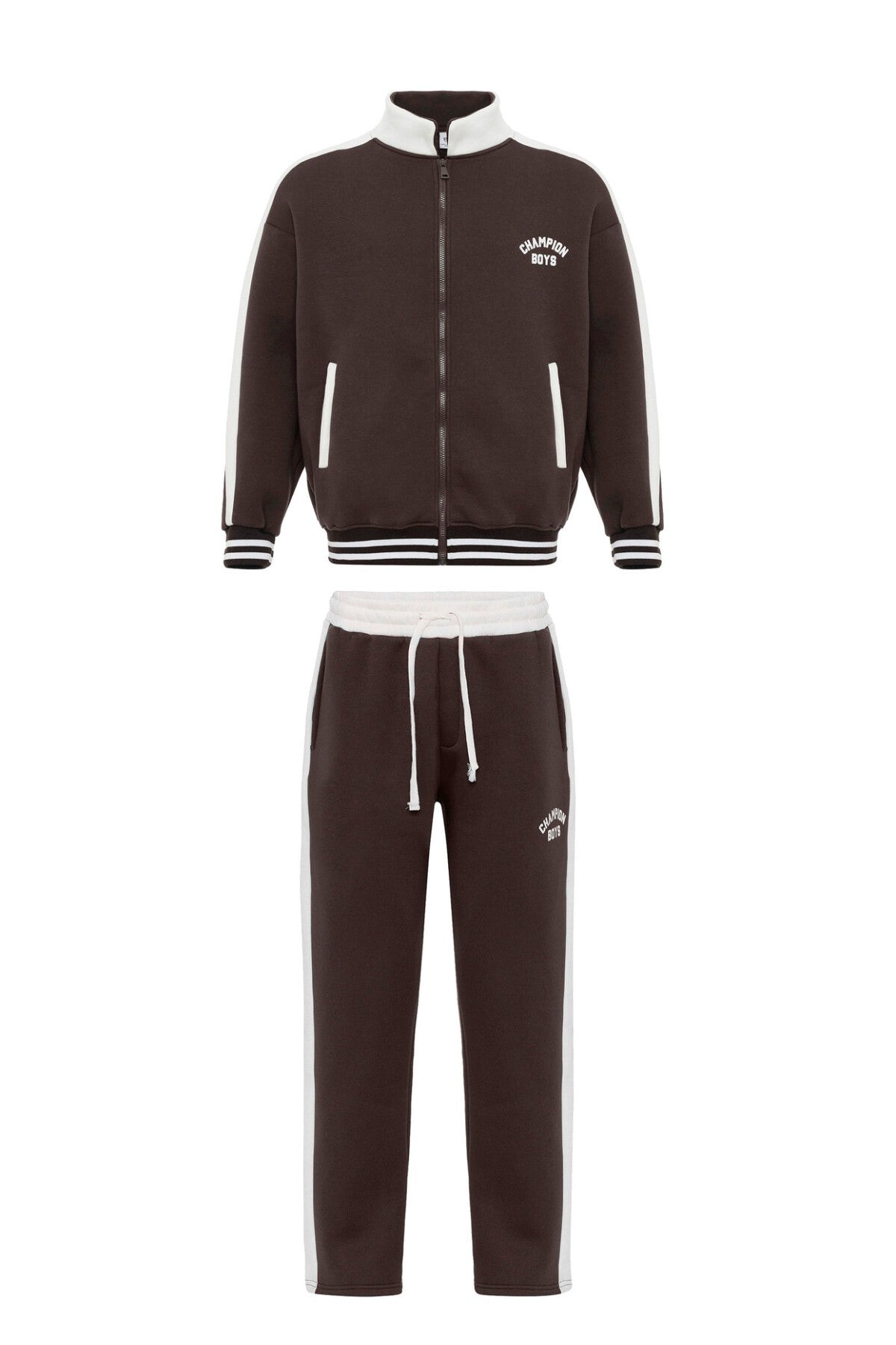 Printed Oversized Sweatsuit Set
