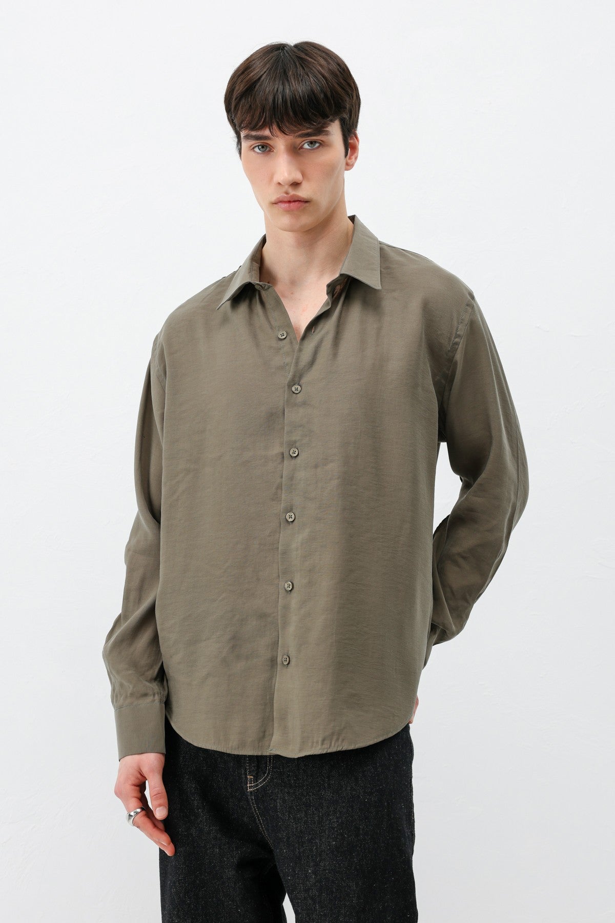 Oversized Modal Shirt
