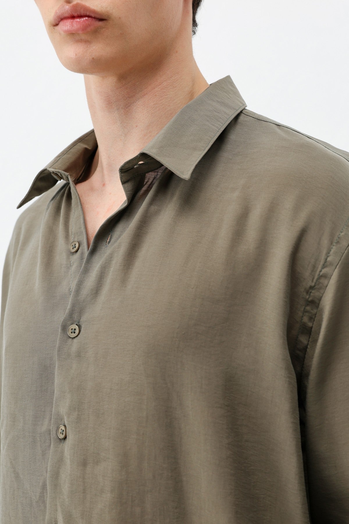 Oversized Modal Shirt