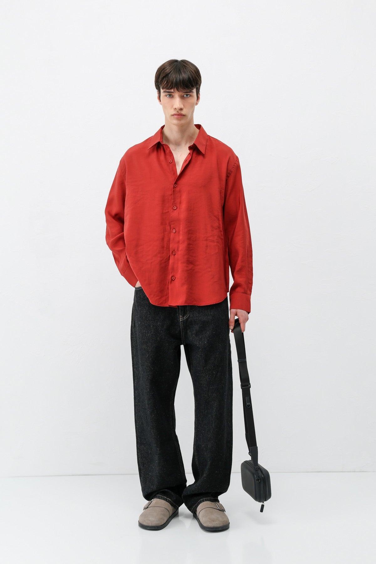 Oversized Modal Shirt