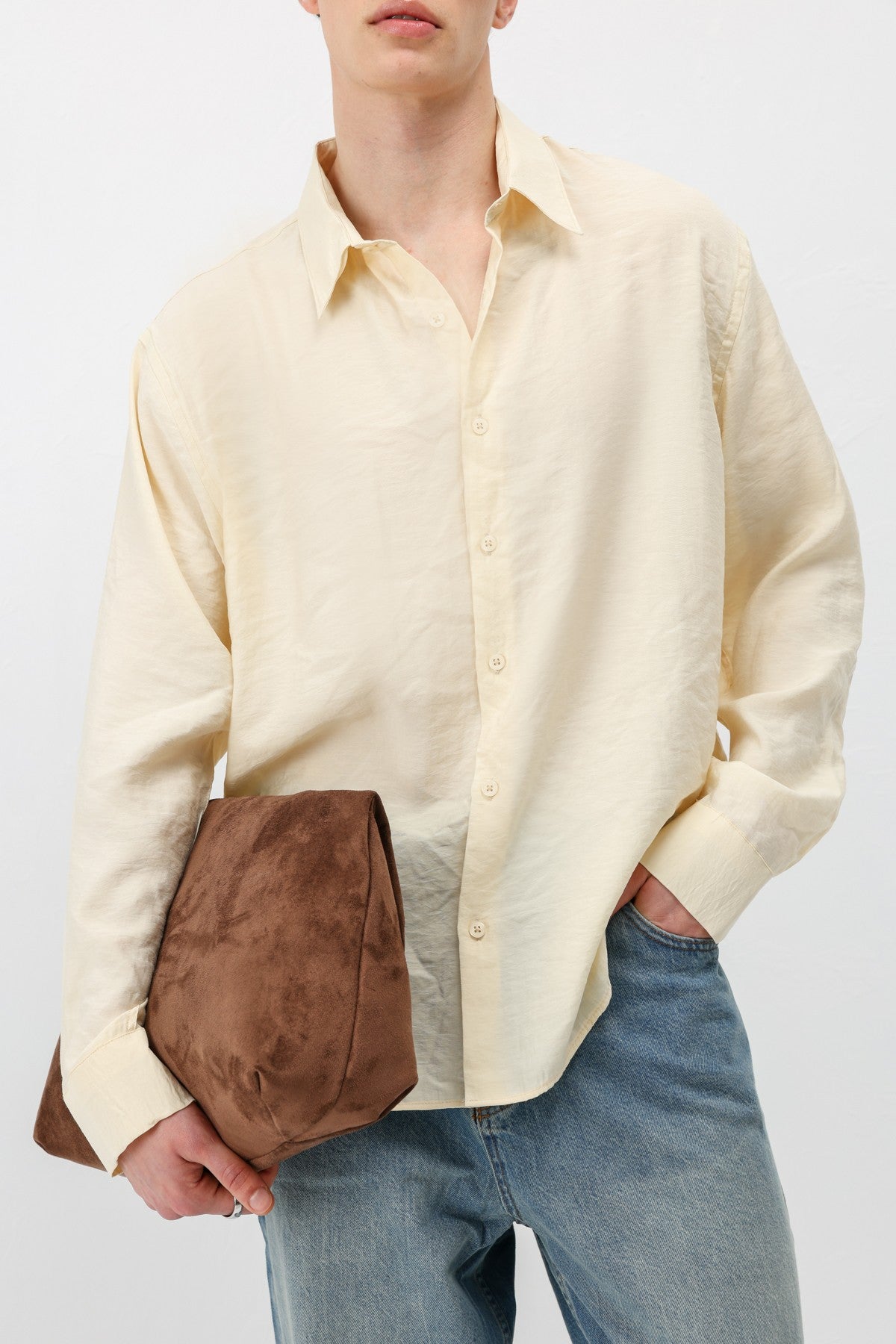 Oversized Modal Shirt