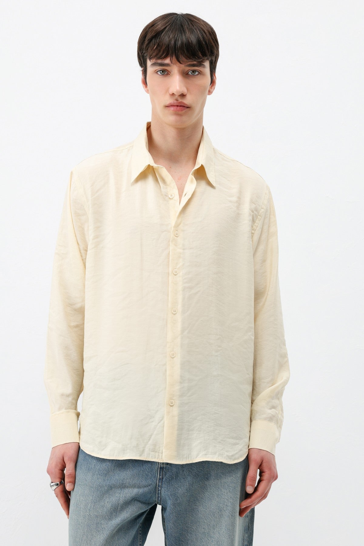 Oversized Modal Shirt