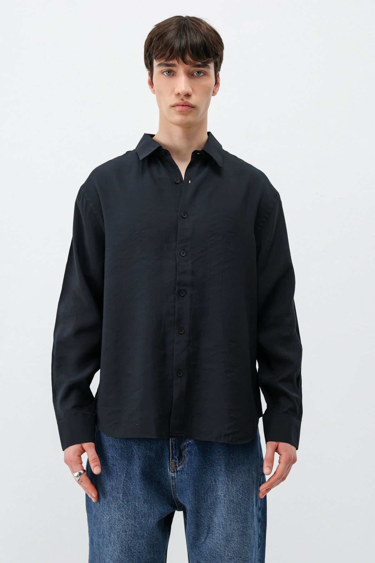 Oversized Modal Shirt