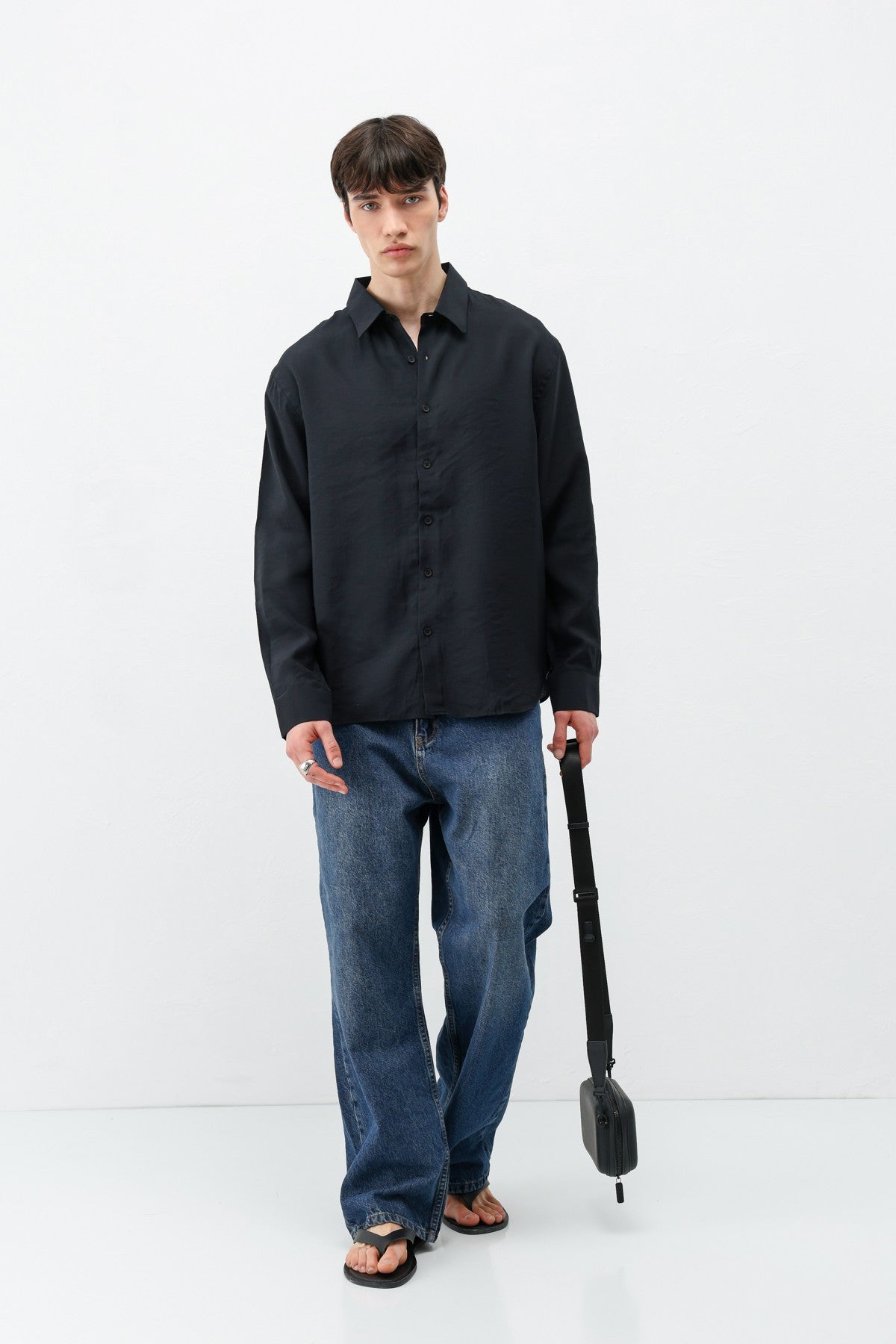 Oversized Modal Shirt