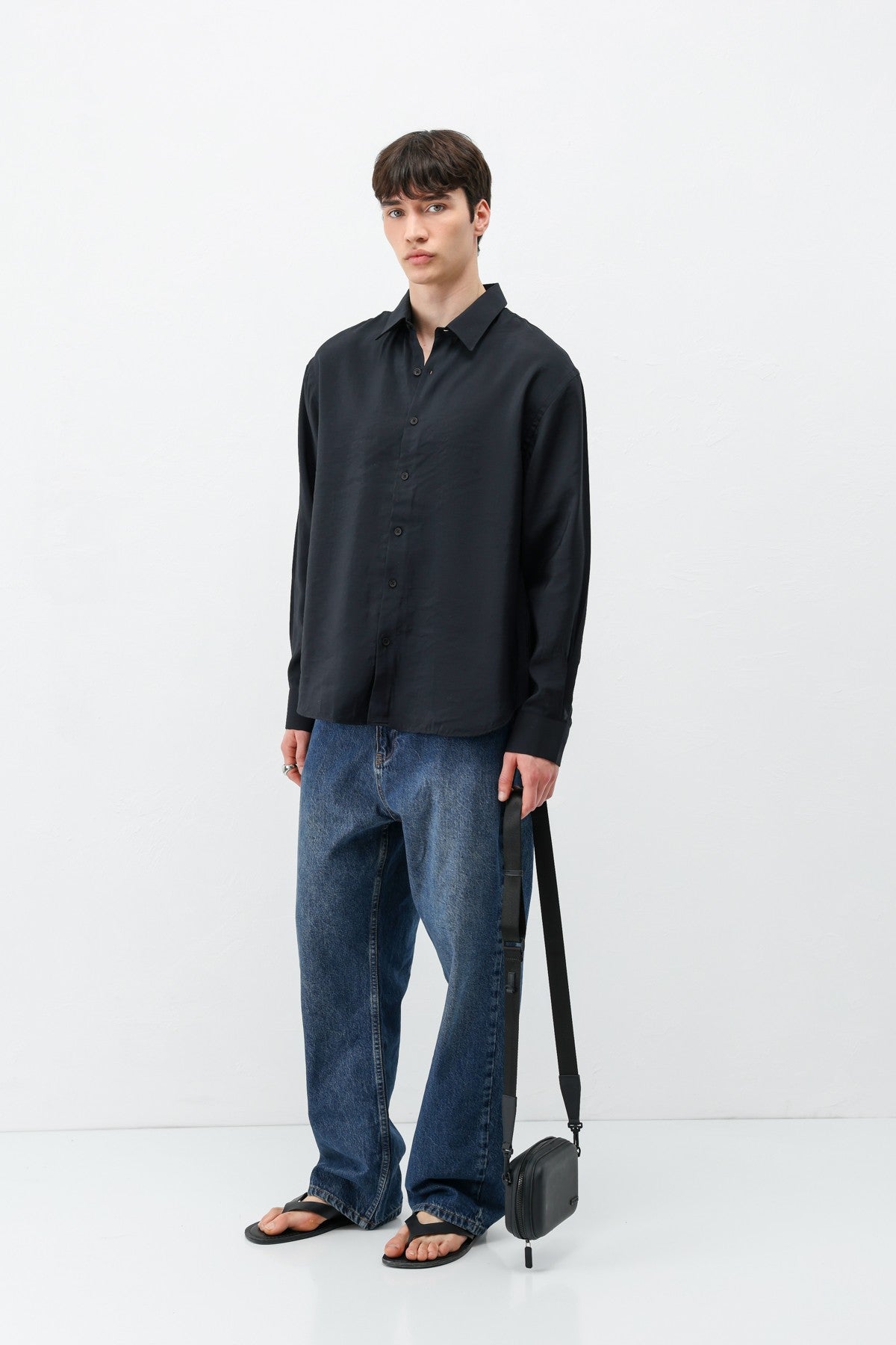 Oversized Modal Shirt