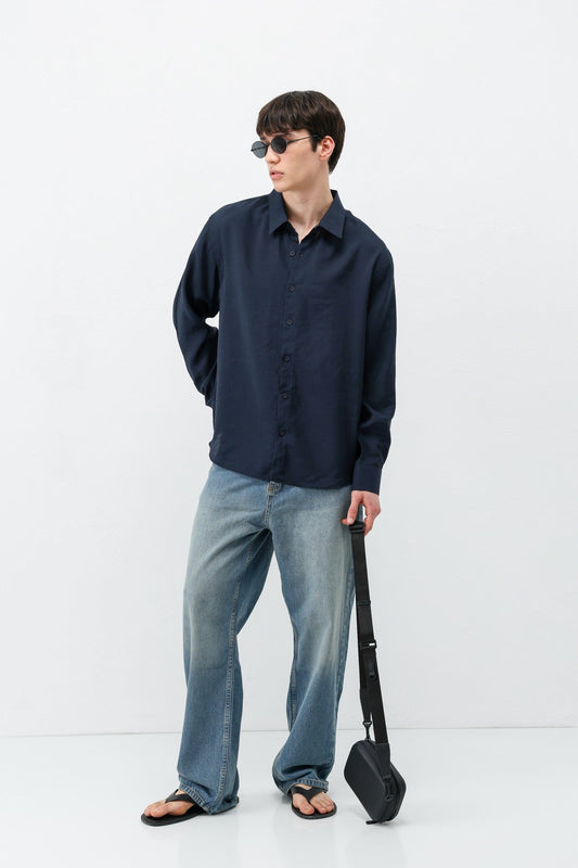 Oversized Modal Shirt