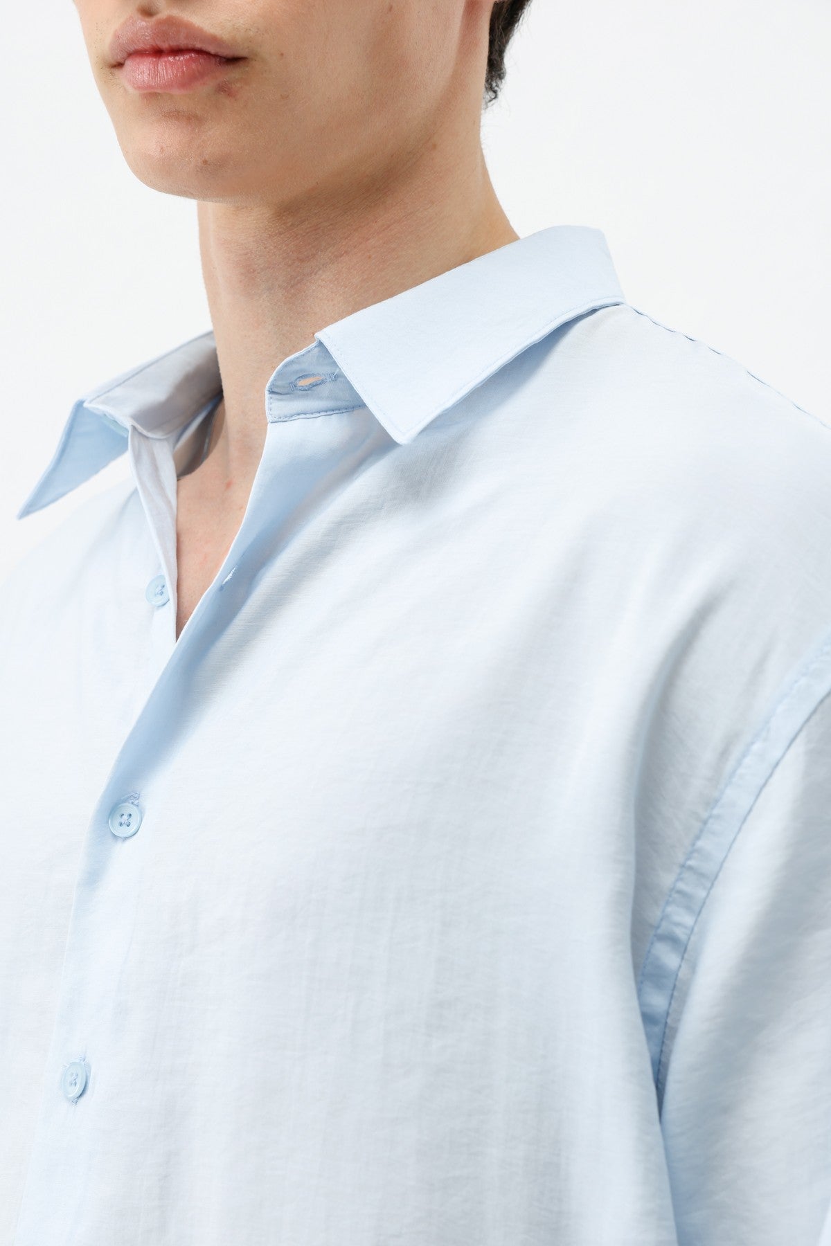 Oversized Modal Shirt