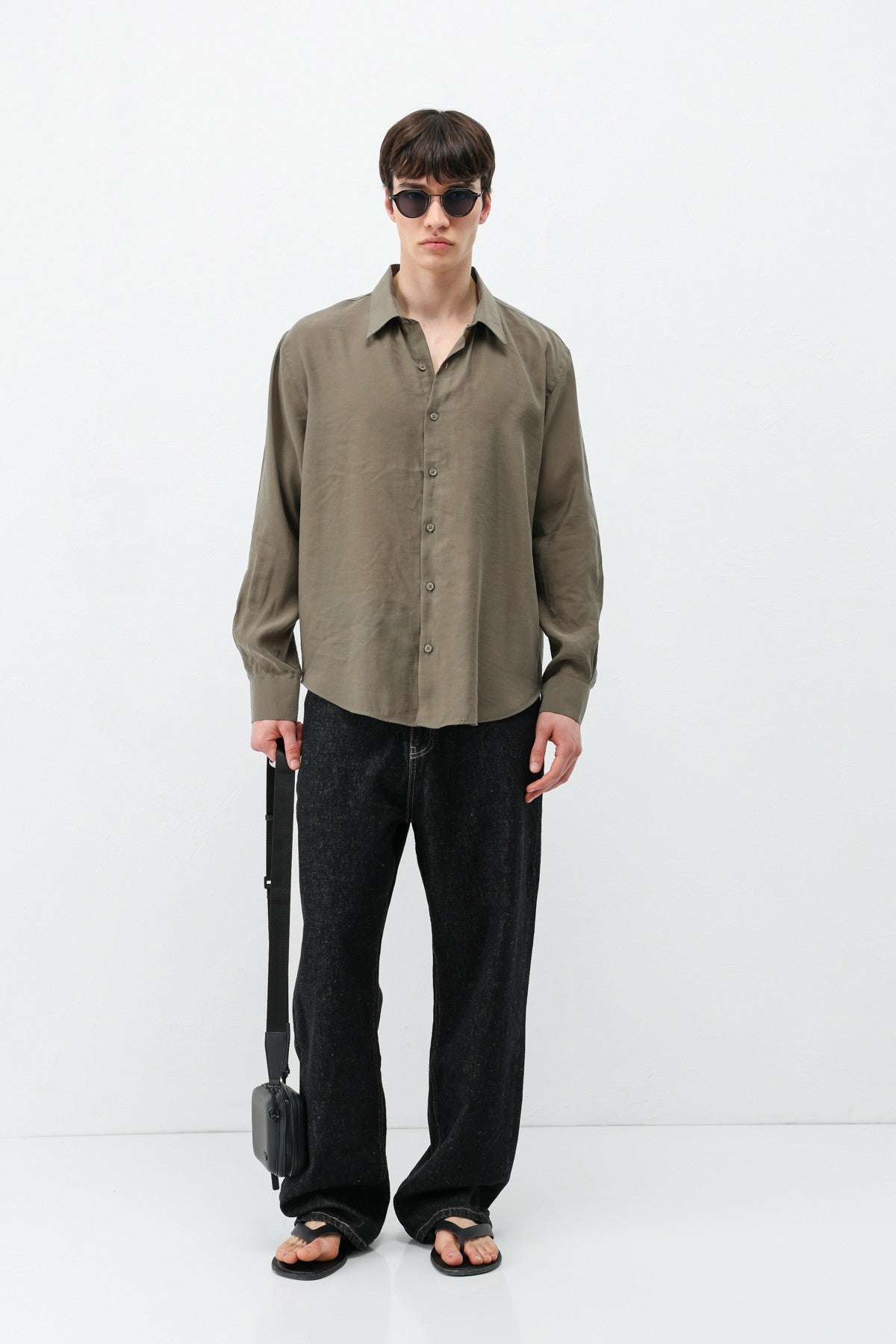 Oversized Modal Shirt