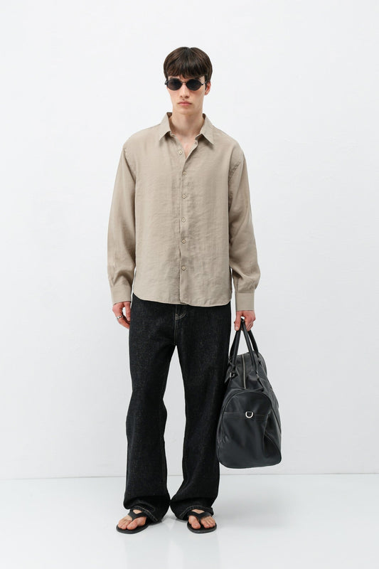 Oversized Modal Shirt