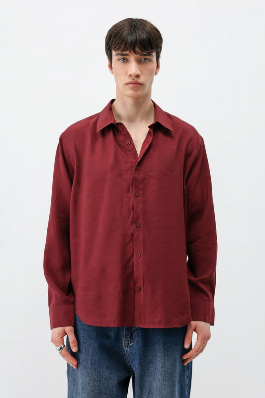 Oversized Modal Shirt
