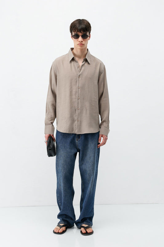 Oversized Modal Shirt