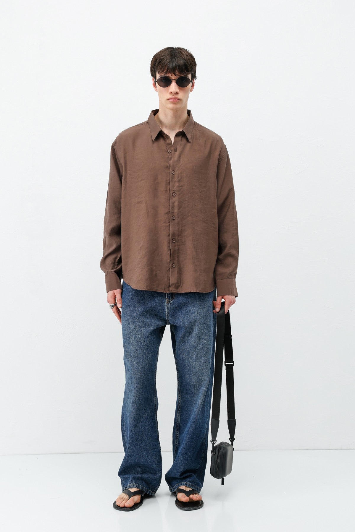 Oversized Modal Shirt