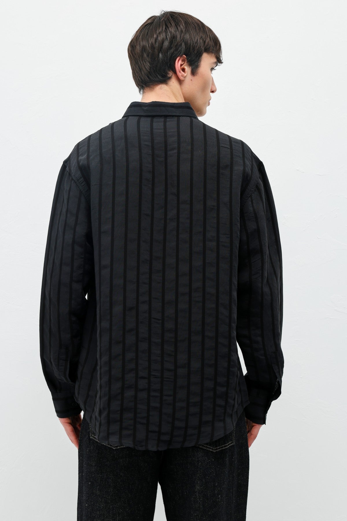Oversized Striped Shirt