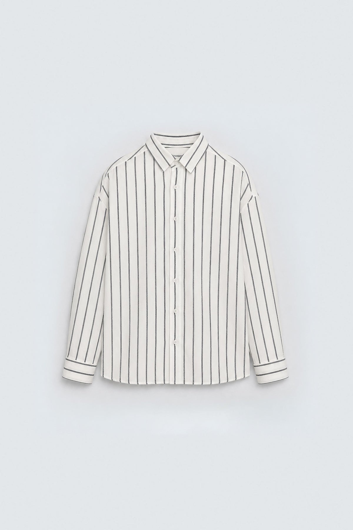 Oversized Striped Shirt
