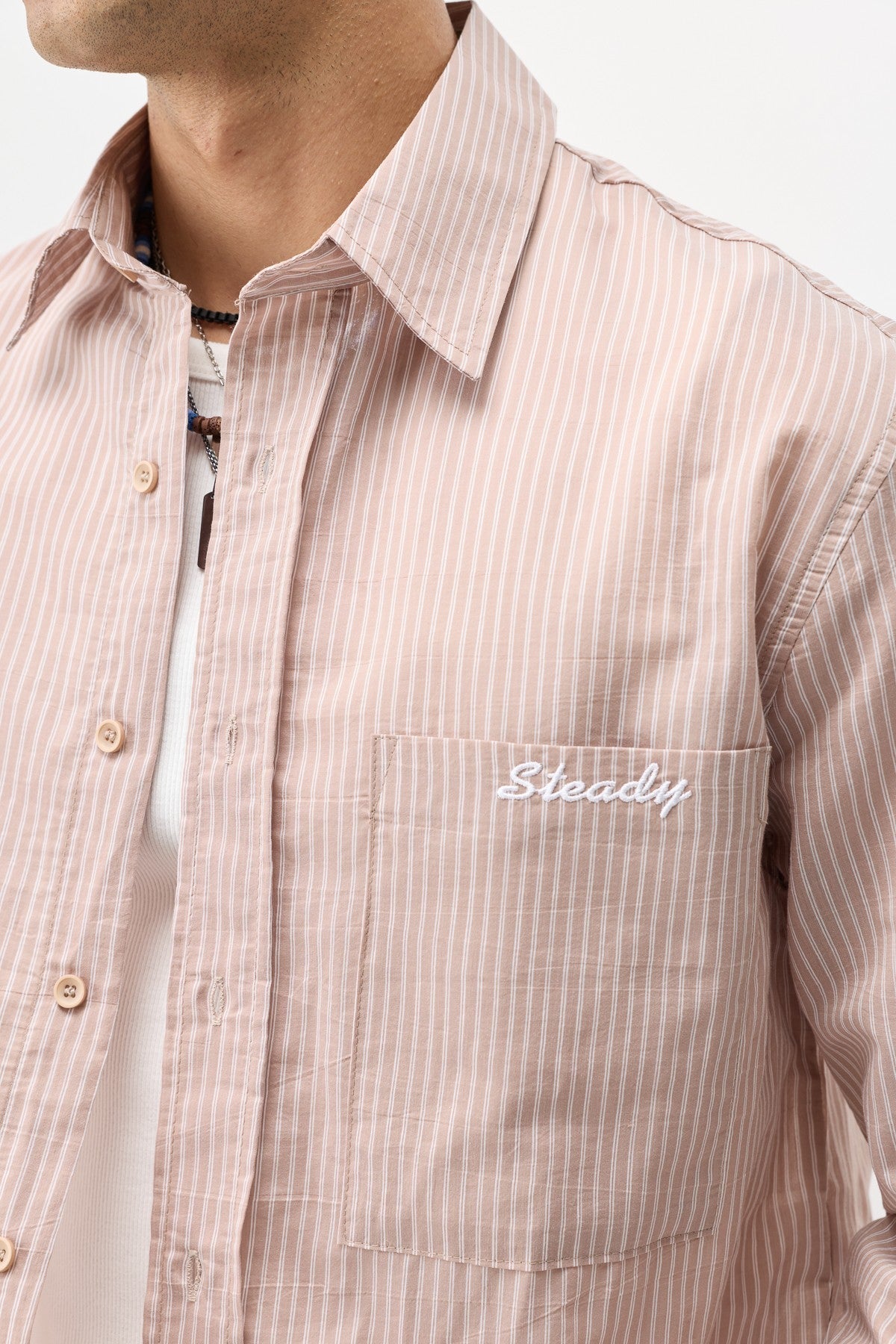 Long-Sleeved Boxyfit Shirt with Pockets