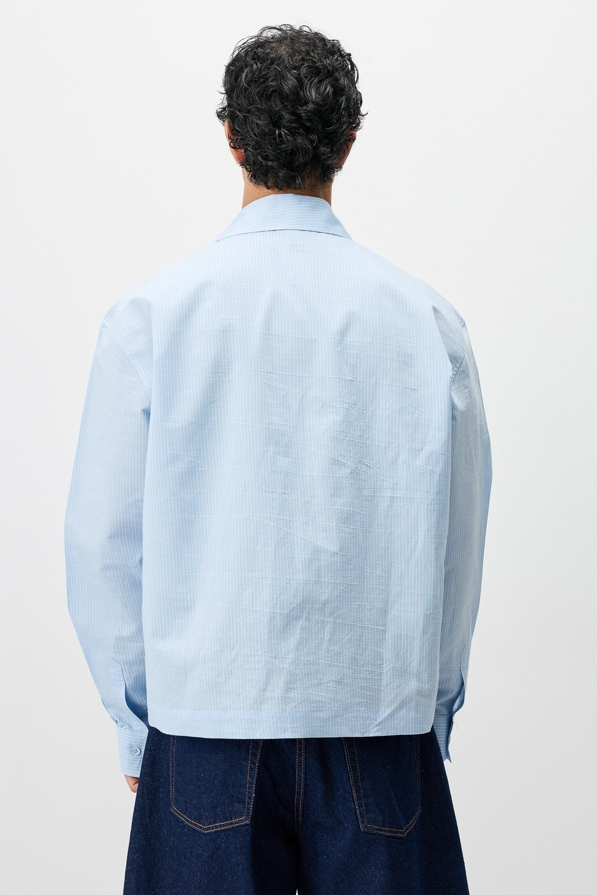 Boxy Fit Shirt with Detailed Design