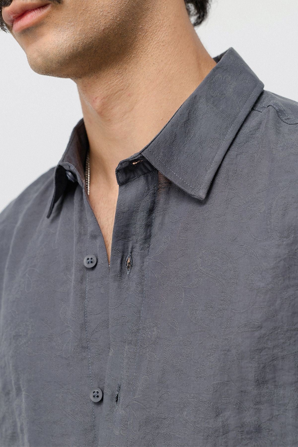 Flowy, Oversized Modal-Blend Shirt