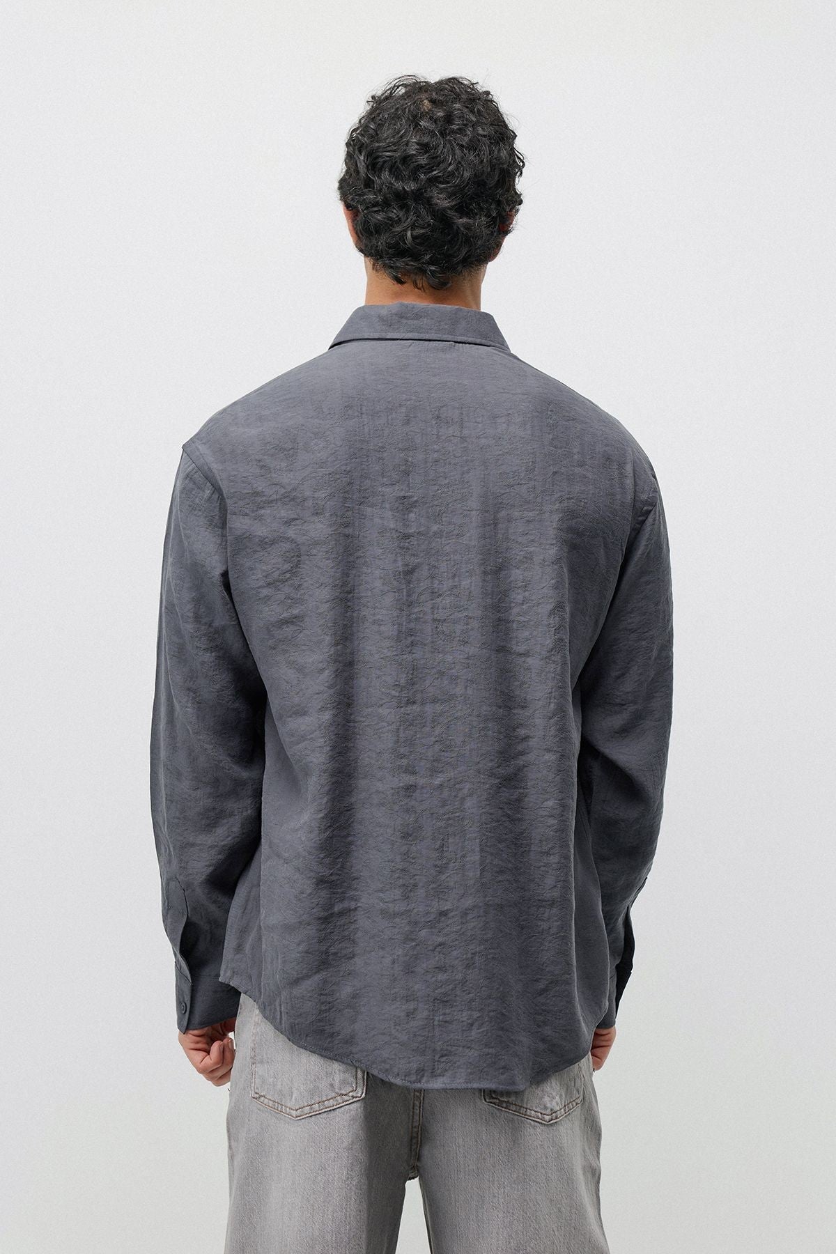 Flowy, Oversized Modal-Blend Shirt