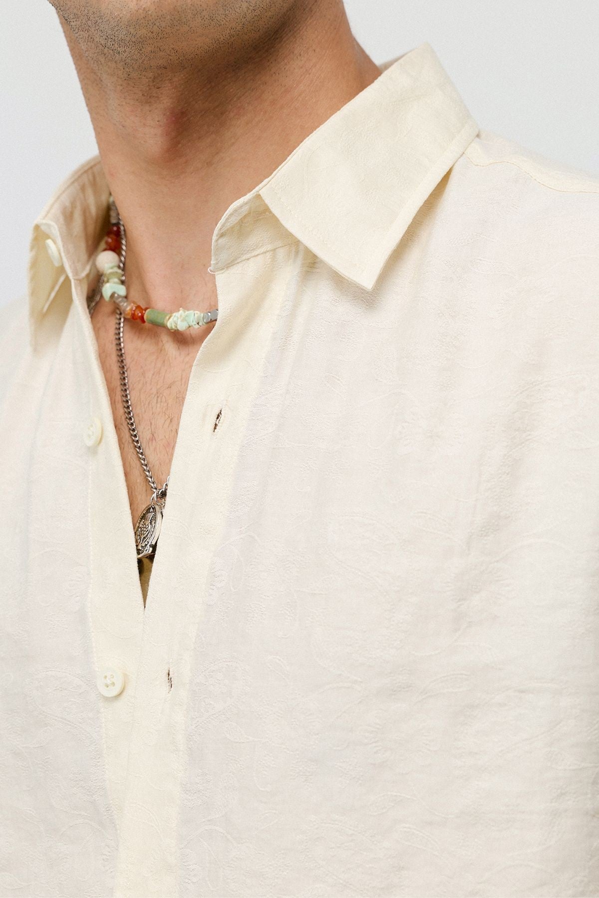 Flowy, Oversized Modal-Blend Shirt