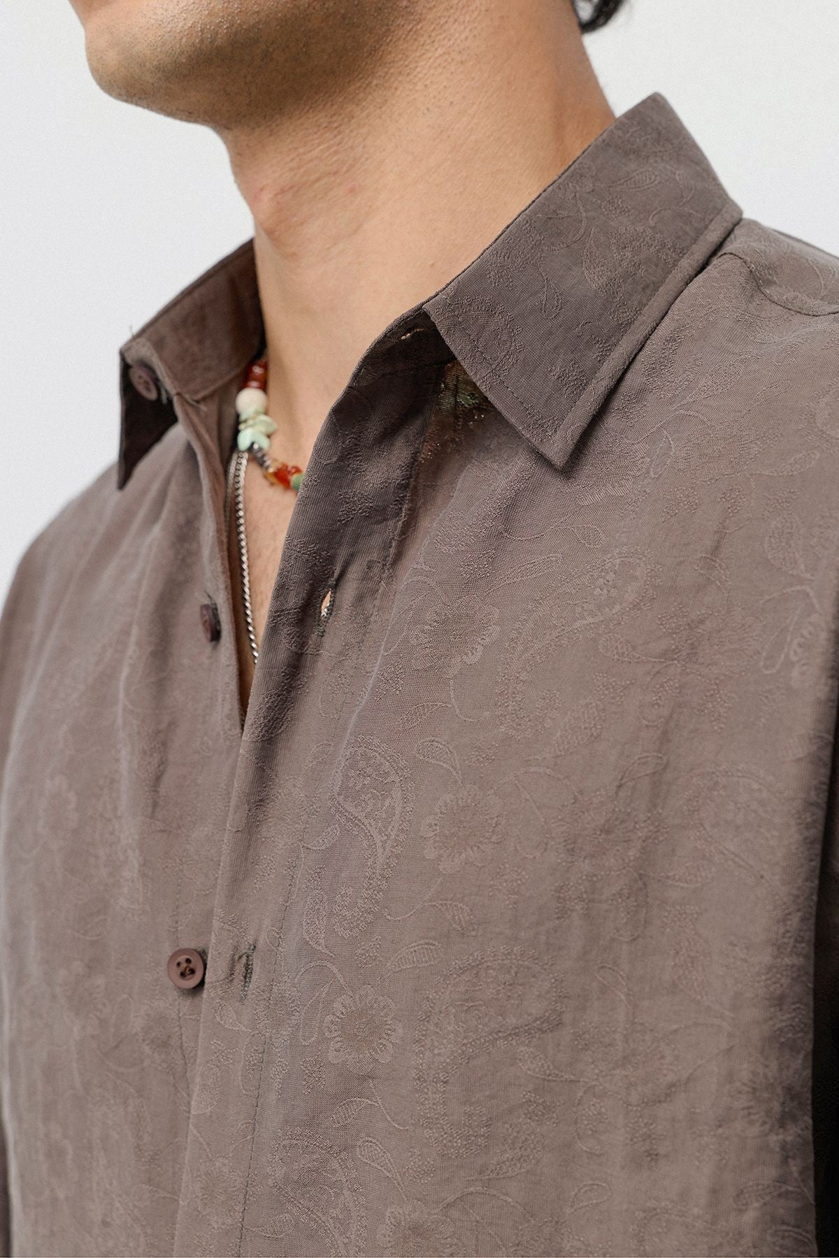 Flowy, Oversized Modal-Blend Shirt