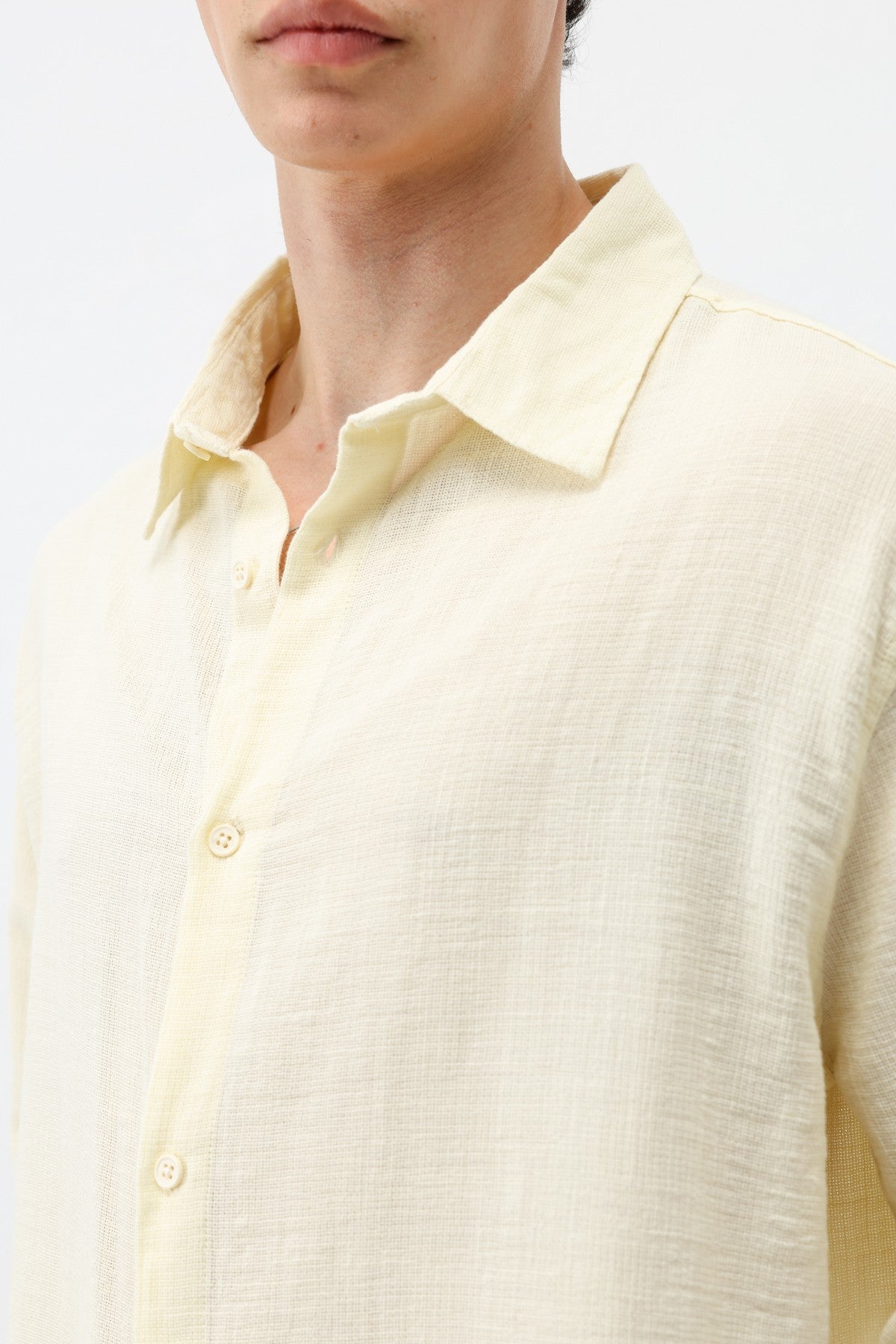 Basic Oversized Linen Shirt