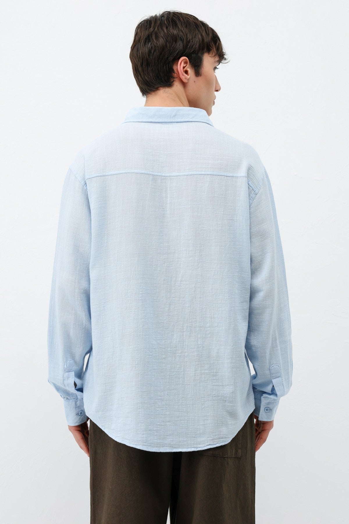 Basic Oversized Linen Shirt