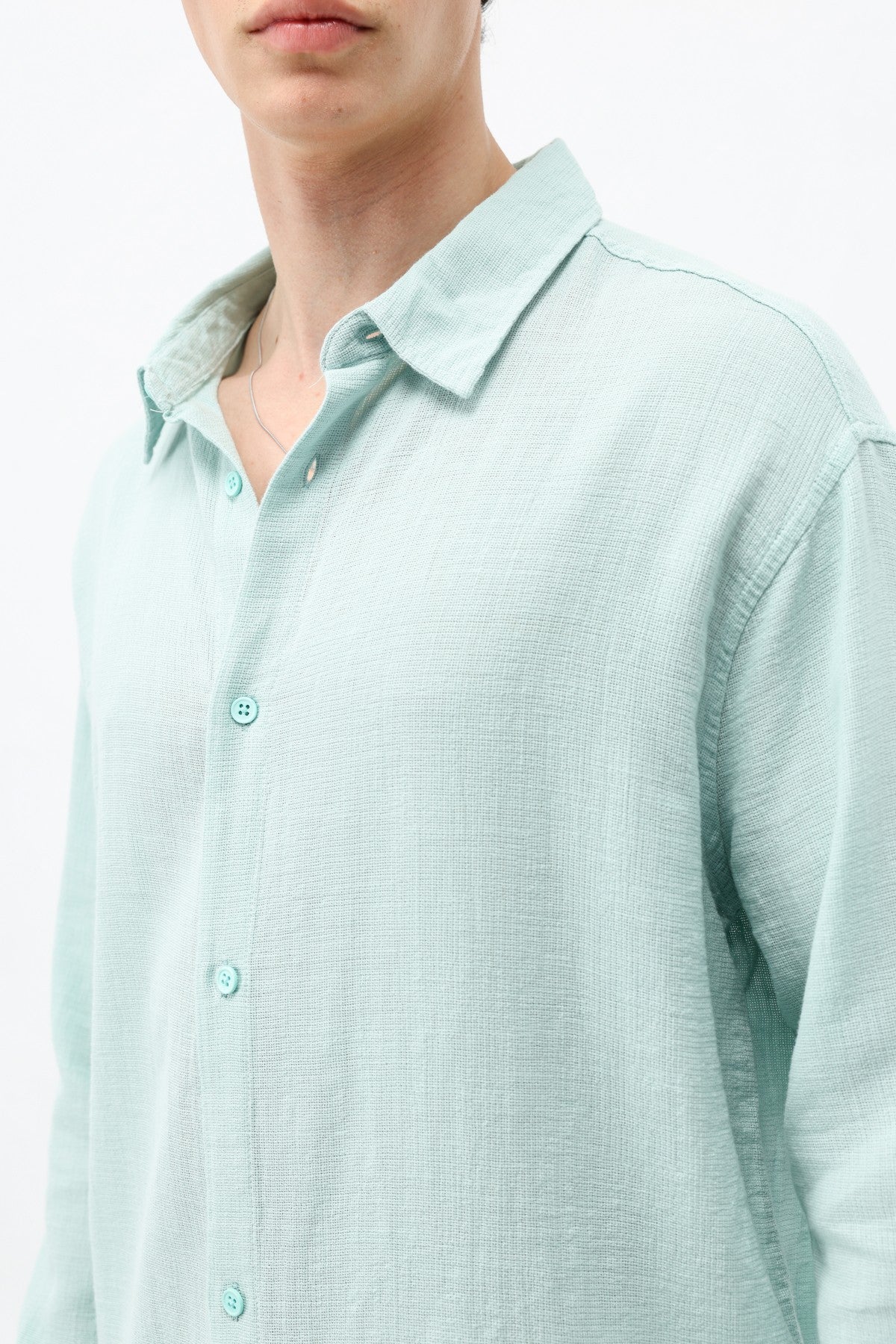Basic Oversized Linen Shirt