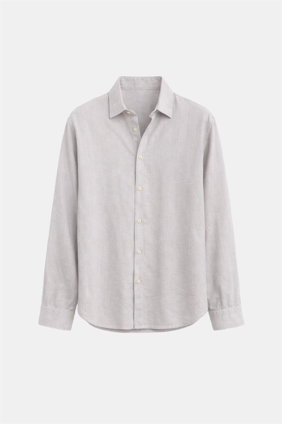 Basic Oversized Linen Shirt